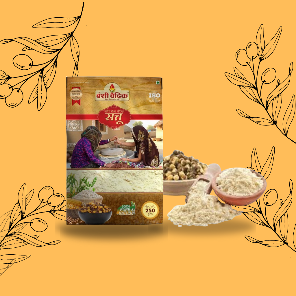 Vaidik Sattu (Pure Chana Sattu using Cold Pressed Process)